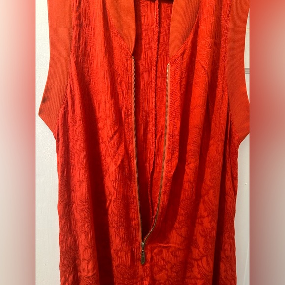 STYLE Burnt Orange Midi Dress - Picture 7 of 14
